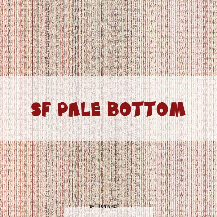 SF Pale Bottom example